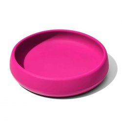 OXO silikoninė lėkštė rožinė