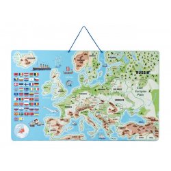 Magnetinis Europos žemėlapis su žaidimu