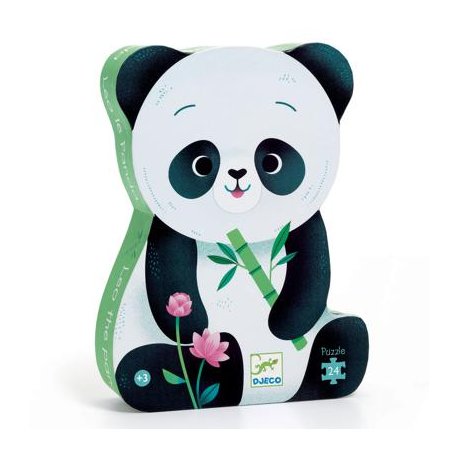 Djeco dėlionė - Panda Leo (24 dalys)