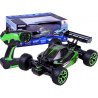 RC Buggy racer automobilis su keturiais varomais ratais (žalias)