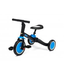 2 in 1 Mėlynas triratukas - balansinis dviratukas - "Fox"