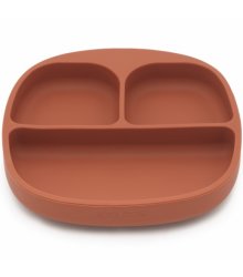 KOOLECO silikoninė prisisiurbianti lėkštė su skyreliais